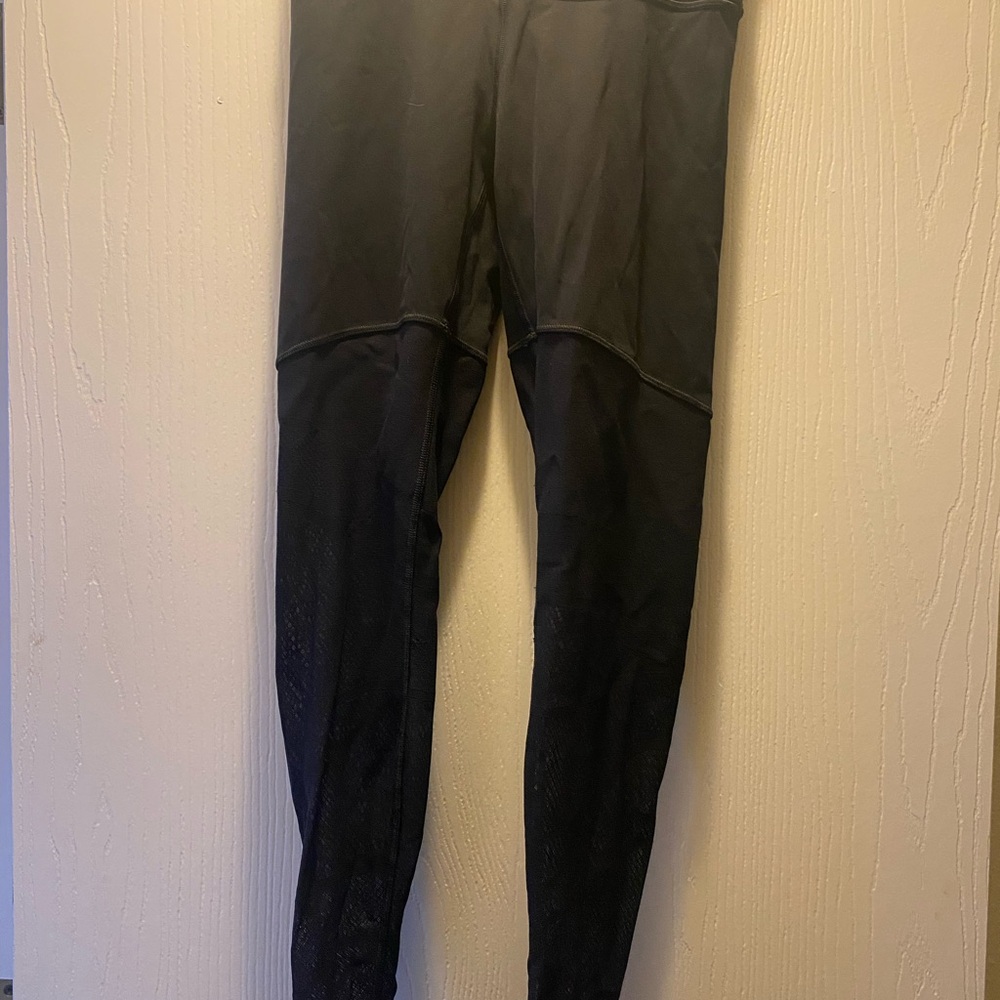 Lululemon Athletica Mesh Black Leggings